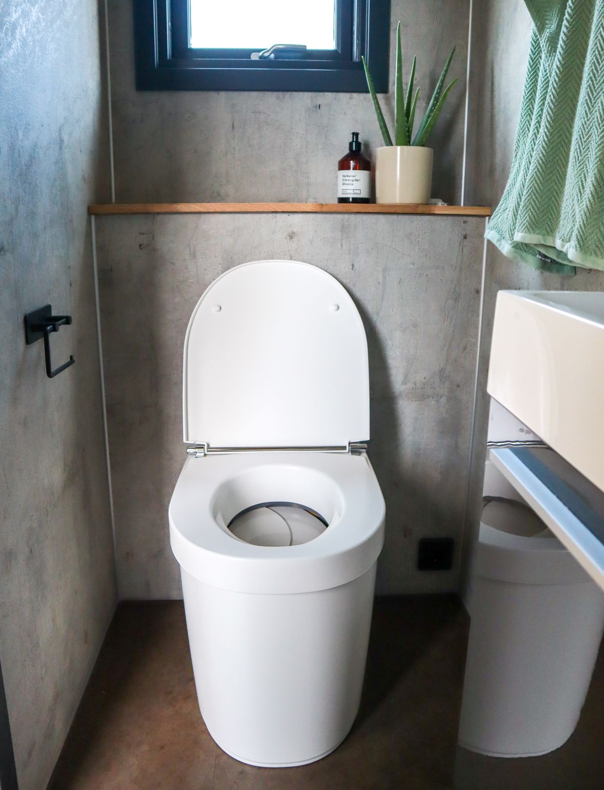 Separett Tiny® Installed Open