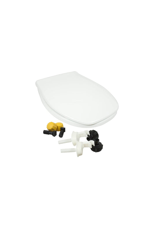 Asiento de inodoro de repuesto con bisagras Villa/Weekend