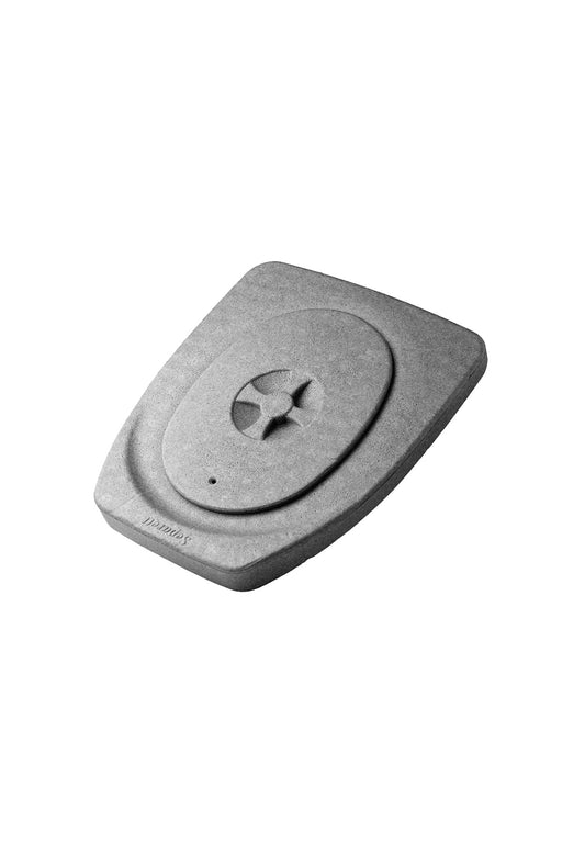 Insoliersitz/sedile in polistirolo grigio - resistente all'inverno