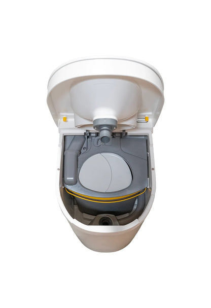 Toilette a secco Separett Tiny con tubo per urina