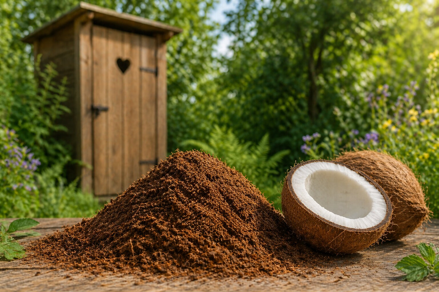 Kompost für gartentoiletten