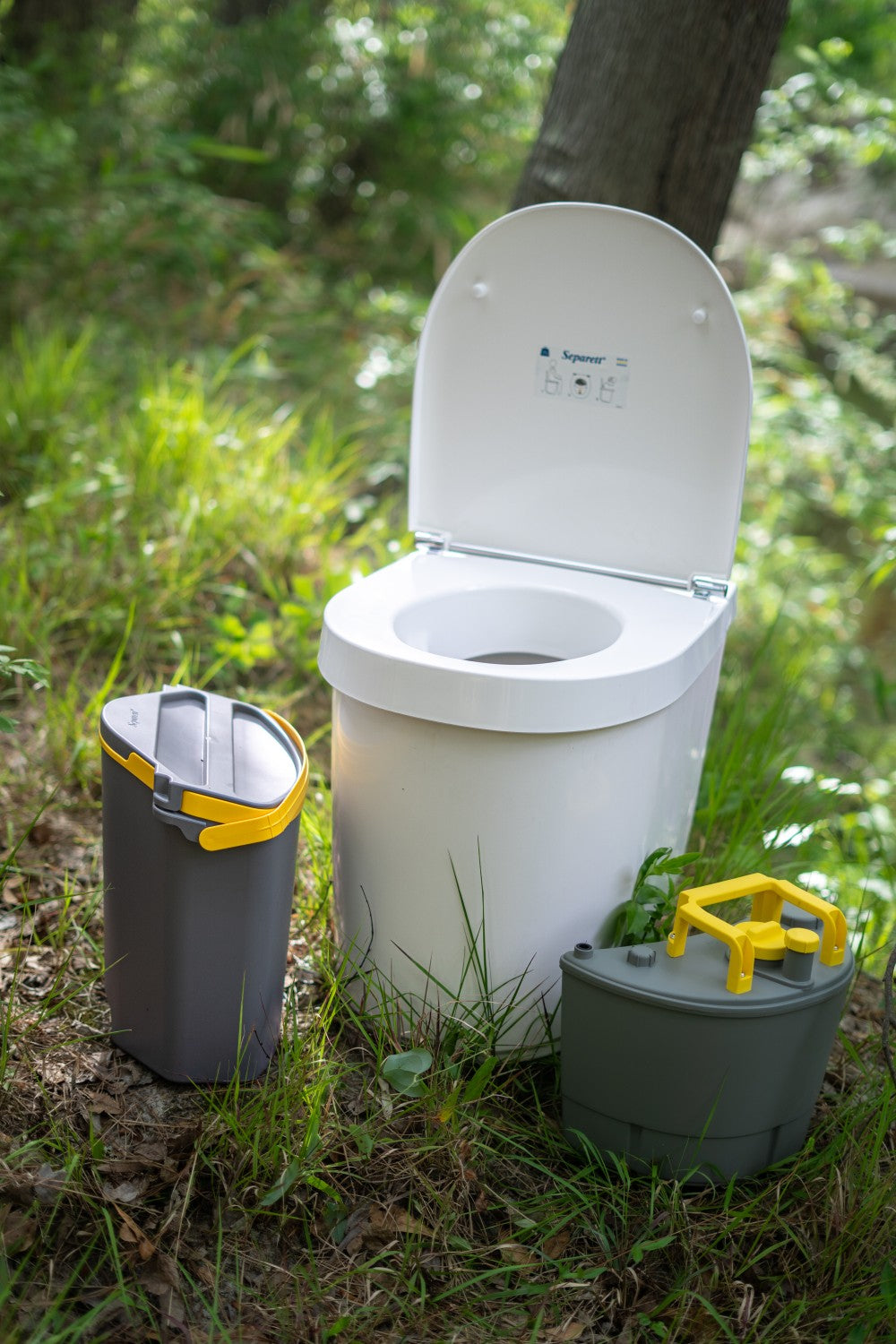Kleingarten Komposttoilette
