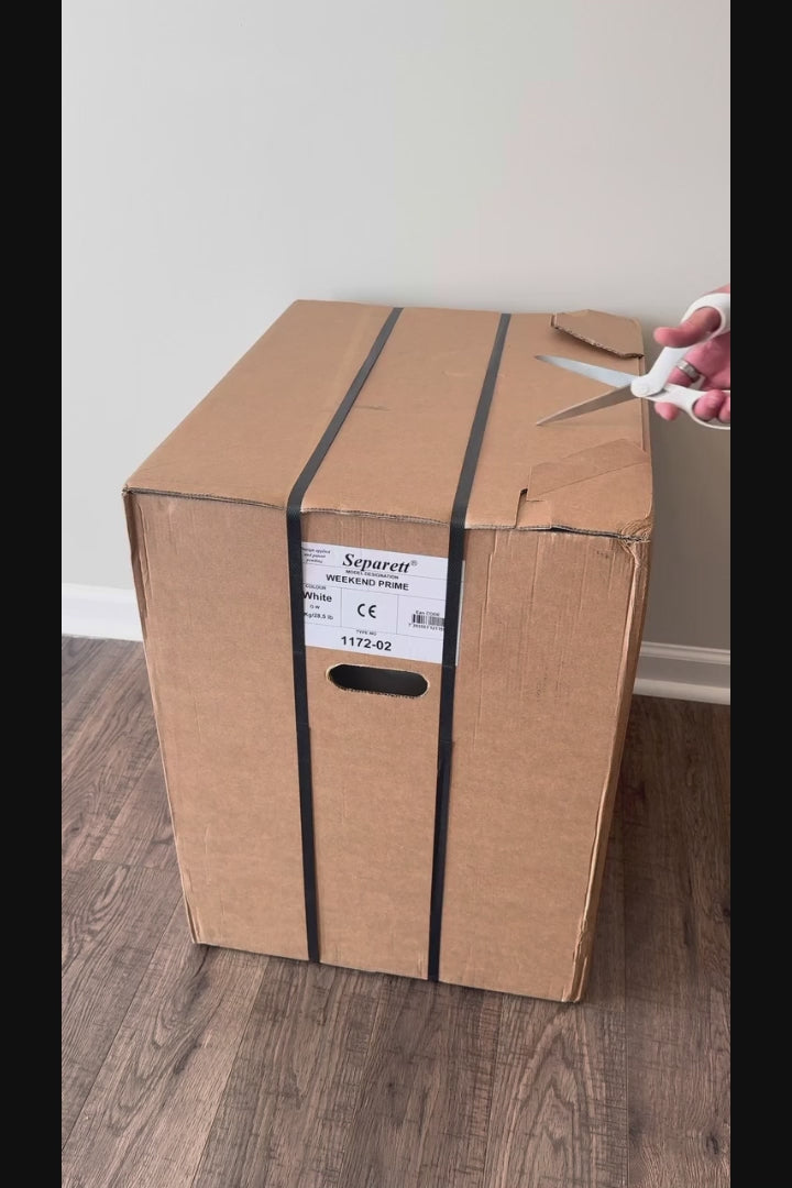 Unboxing Komposttoilette Separett Weekend Prime